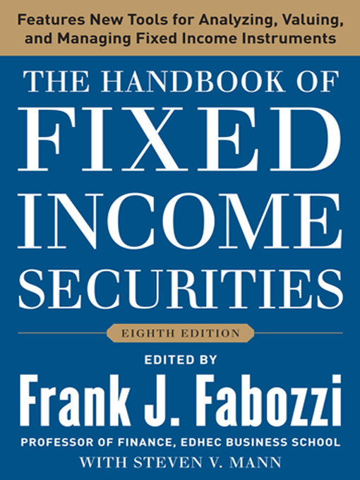 Title details for The Handbook of Fixed Income Securities by Frank J. Fabozzi - Wait list